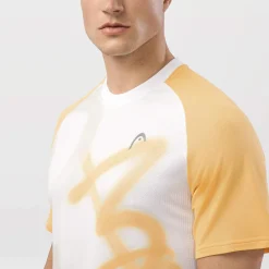 Sale Performance Mc New York T-Shirt Men - White, Golden Yellow Shirts