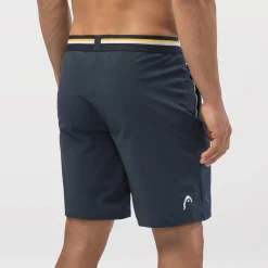 Fashion Performance Shorts Men - Dark Blue, Golden Yellow Shorts