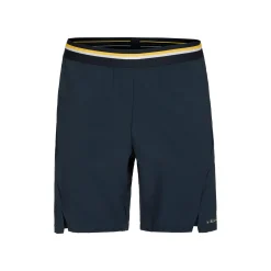 Fashion Performance Shorts Men - Dark Blue, Golden Yellow Shorts