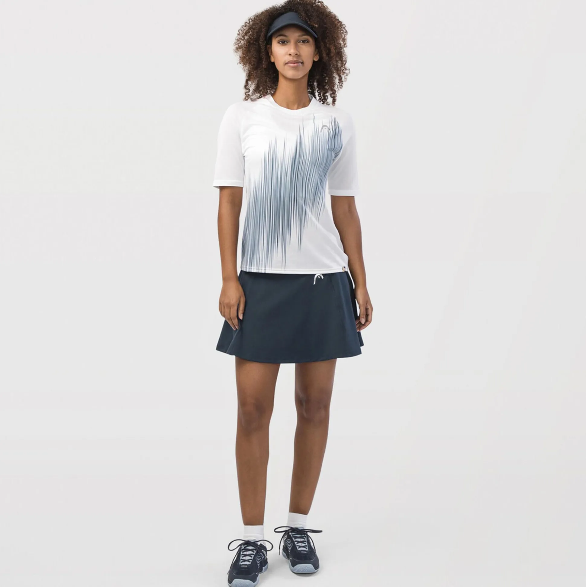 Shop Performance T-Shirt Women - White, Dark Blue Shirts