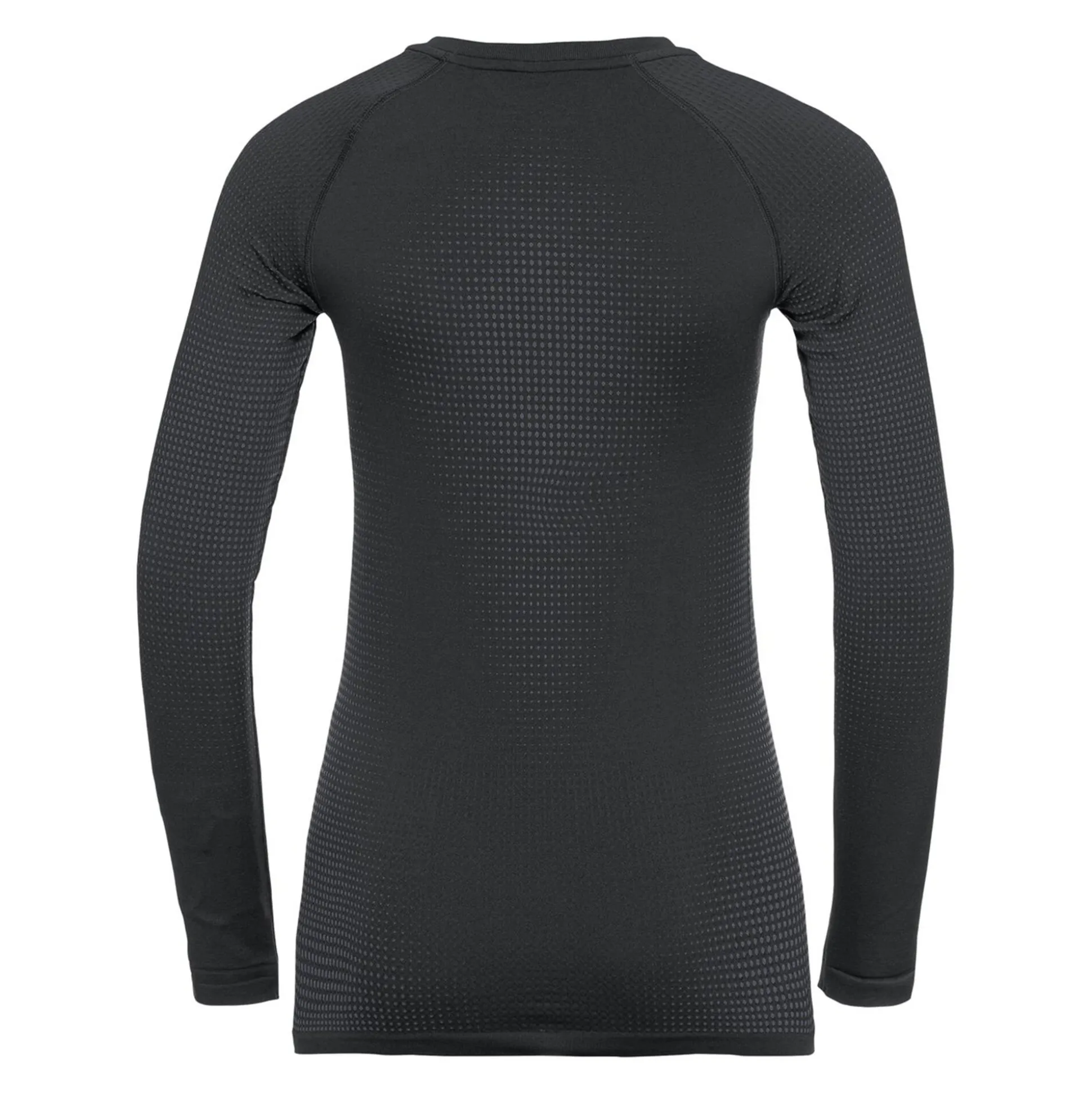 Fashion Performance Warm Eco BI Top Crew Neck Long Sleeve Women - Black, Anthracite Shirts