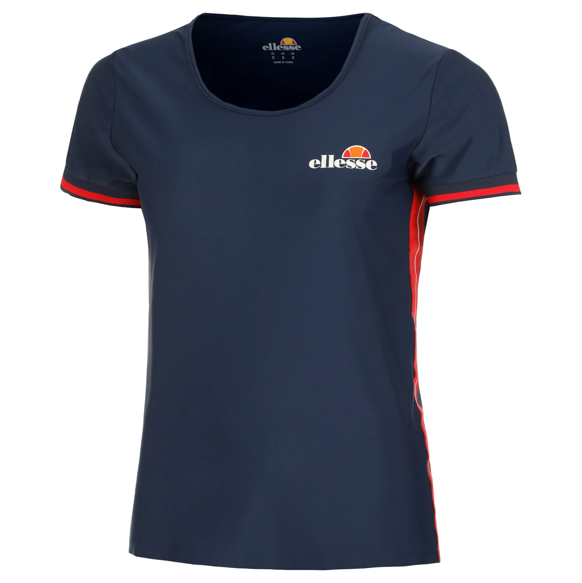 Hot Pierce T-Shirt Women - Dark Blue, Red Shirts