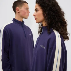 New Pilton 1/2 Zip Sweatshirt Men - Dark Blue Hoodies & Sweaters|Jackets
