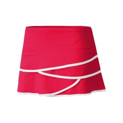 Cheap Pindot Scallop Skirt Special Edition Women - Pink, White Skirts