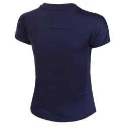 Flash Sale Piping T-Shirt Women - Dark Blue, White Shirts