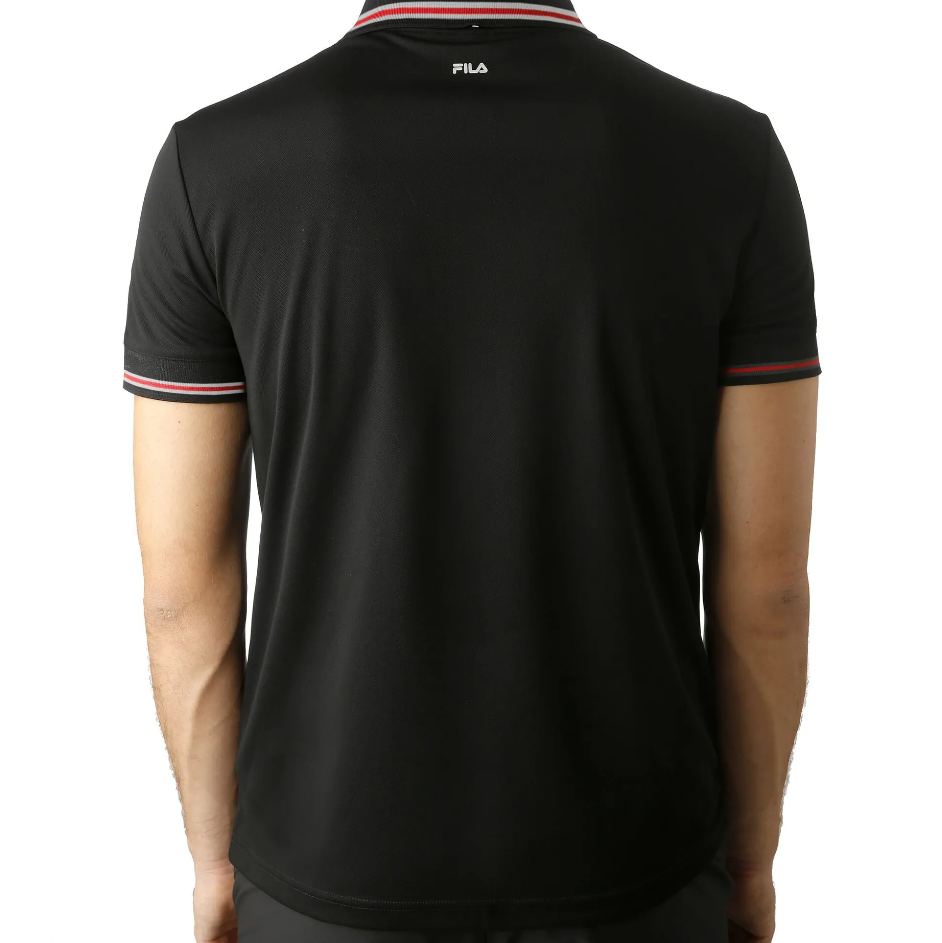 Sale Piro Polo Men - Black, Red Shirts