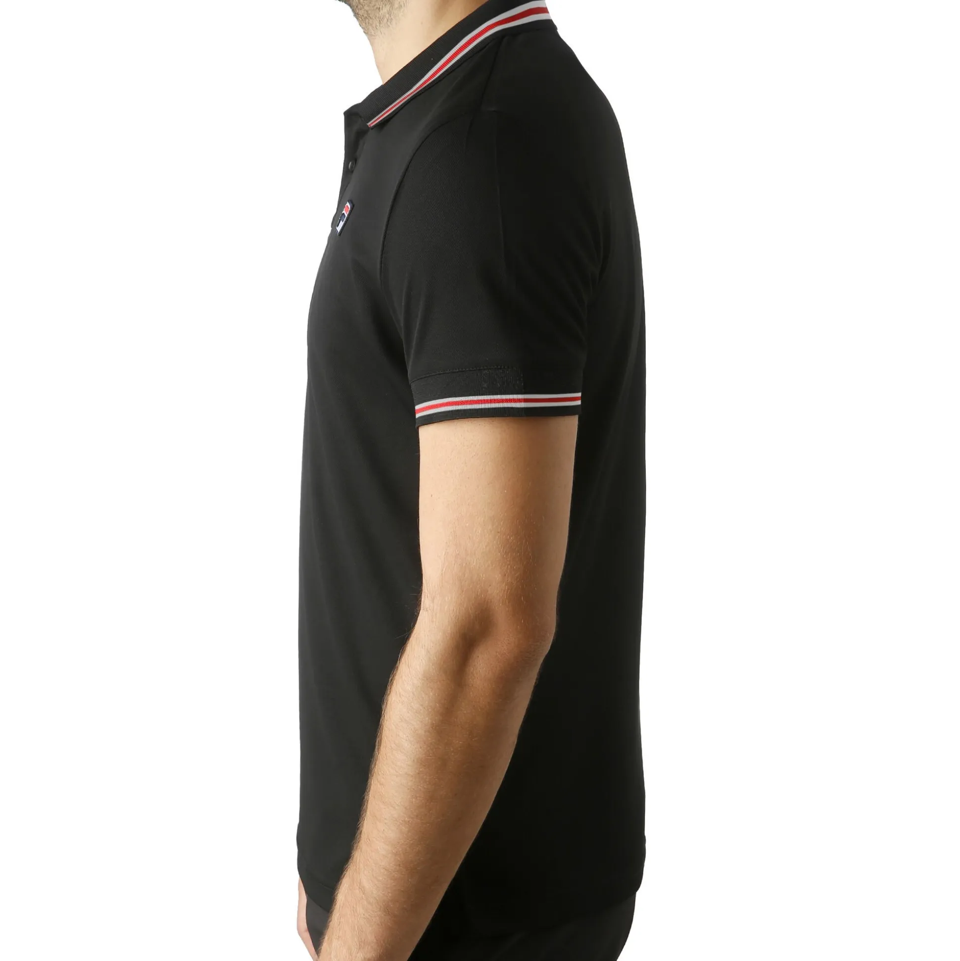 Sale Piro Polo Men - Black, Red Shirts