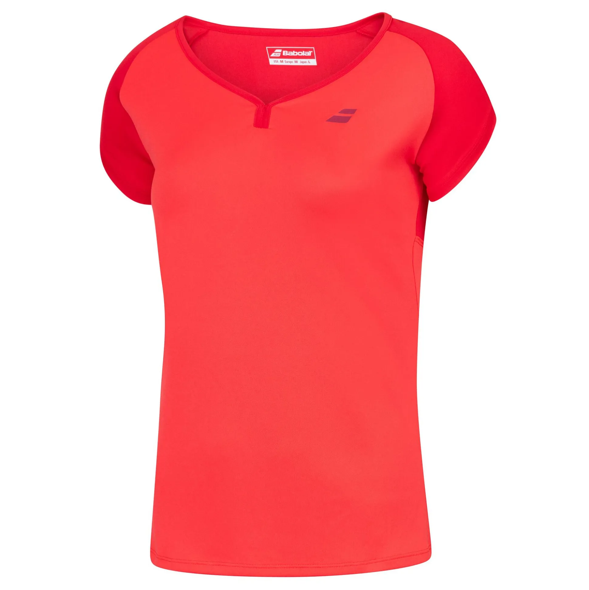 Cheap Play Capsleeve T-Shirt Women - Lightred, Dark Red Shirts