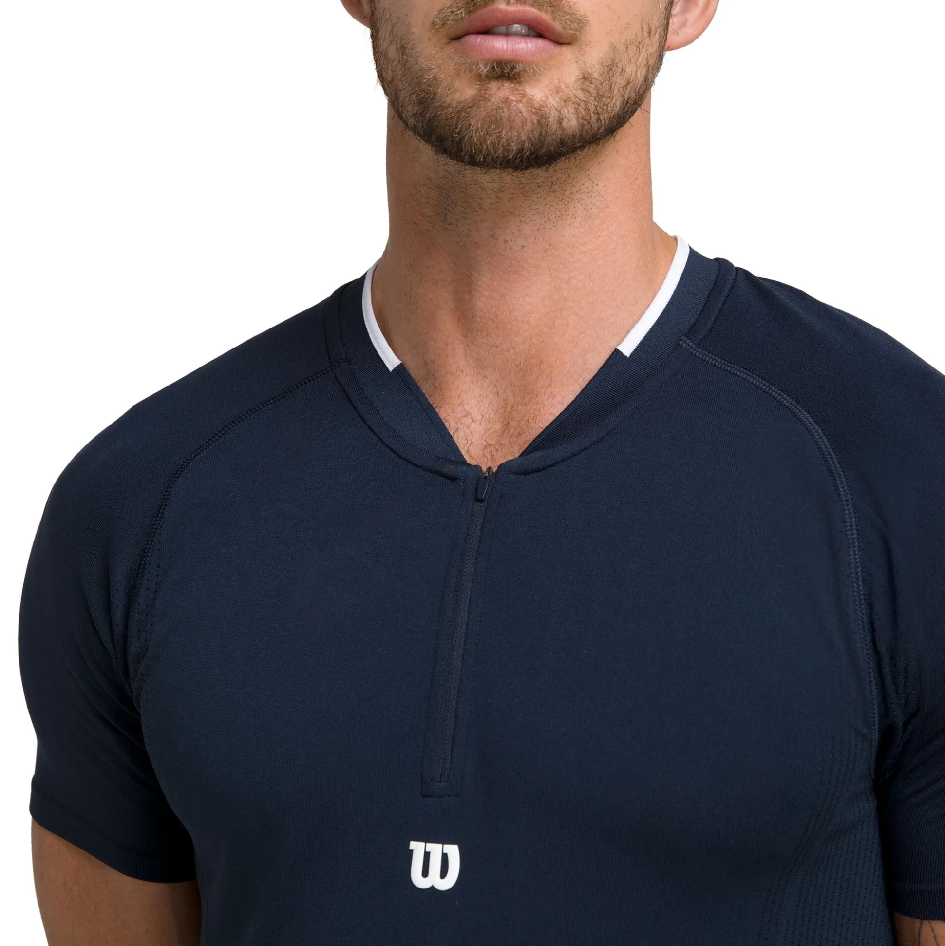 Clearance Players Seamless Zip Henley 2.0 T-Shirt Men - Shirts