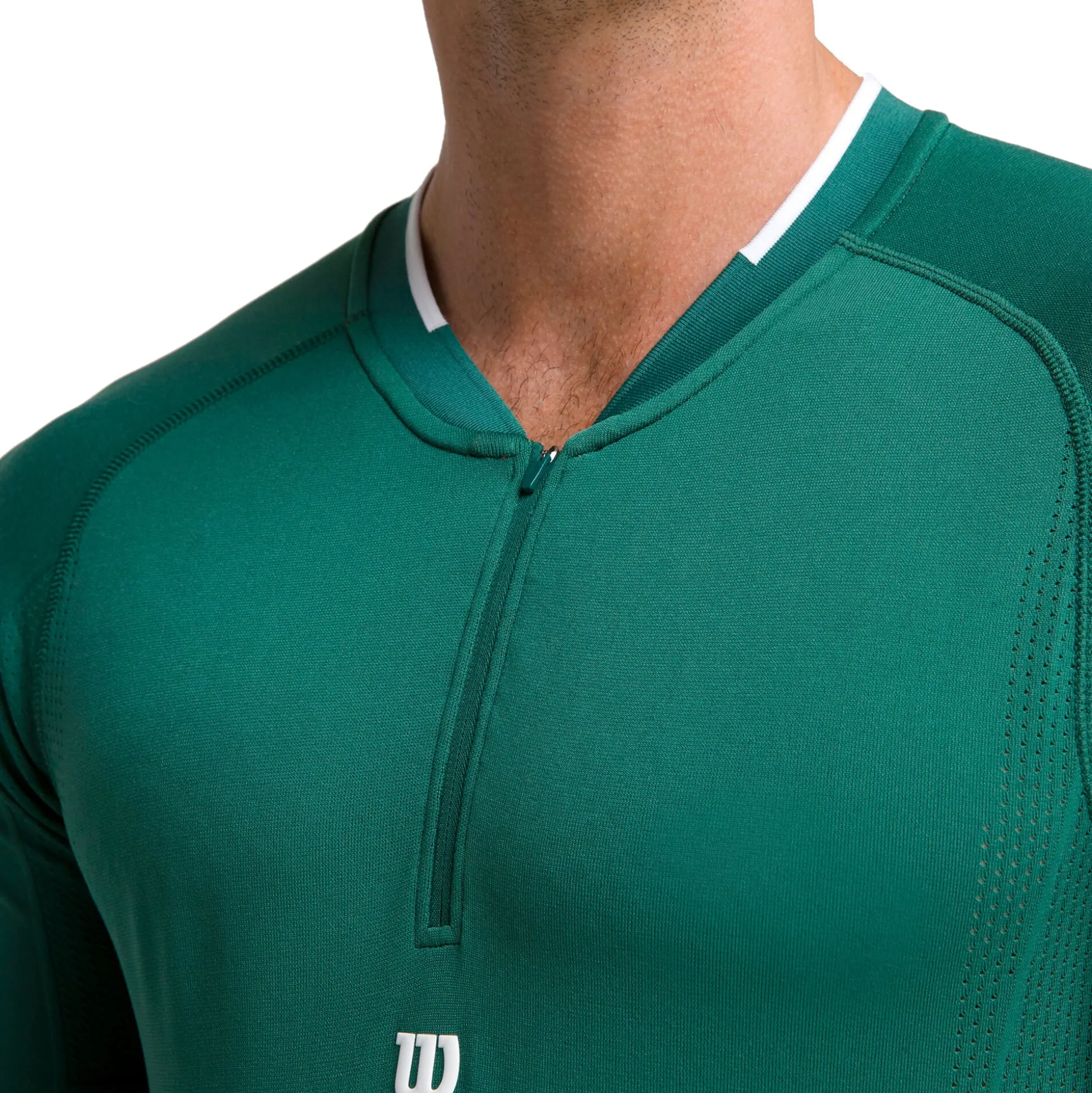Best Players Seamless Zip Henley 2.0 T-Shirt Men - Shirts