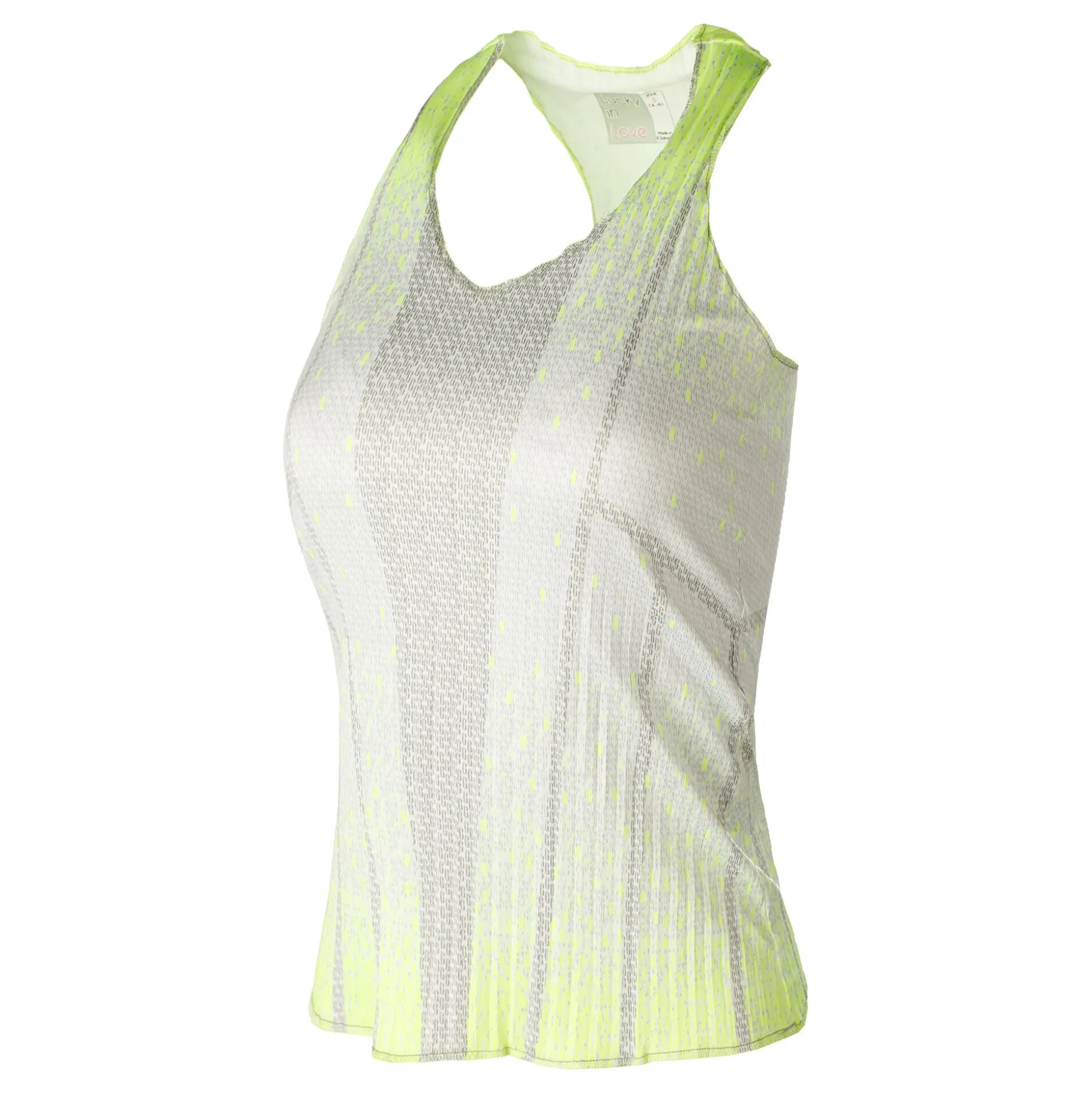 Best Sale Pleat Don't Go Tank Top Women - White, Multicoloured Tops