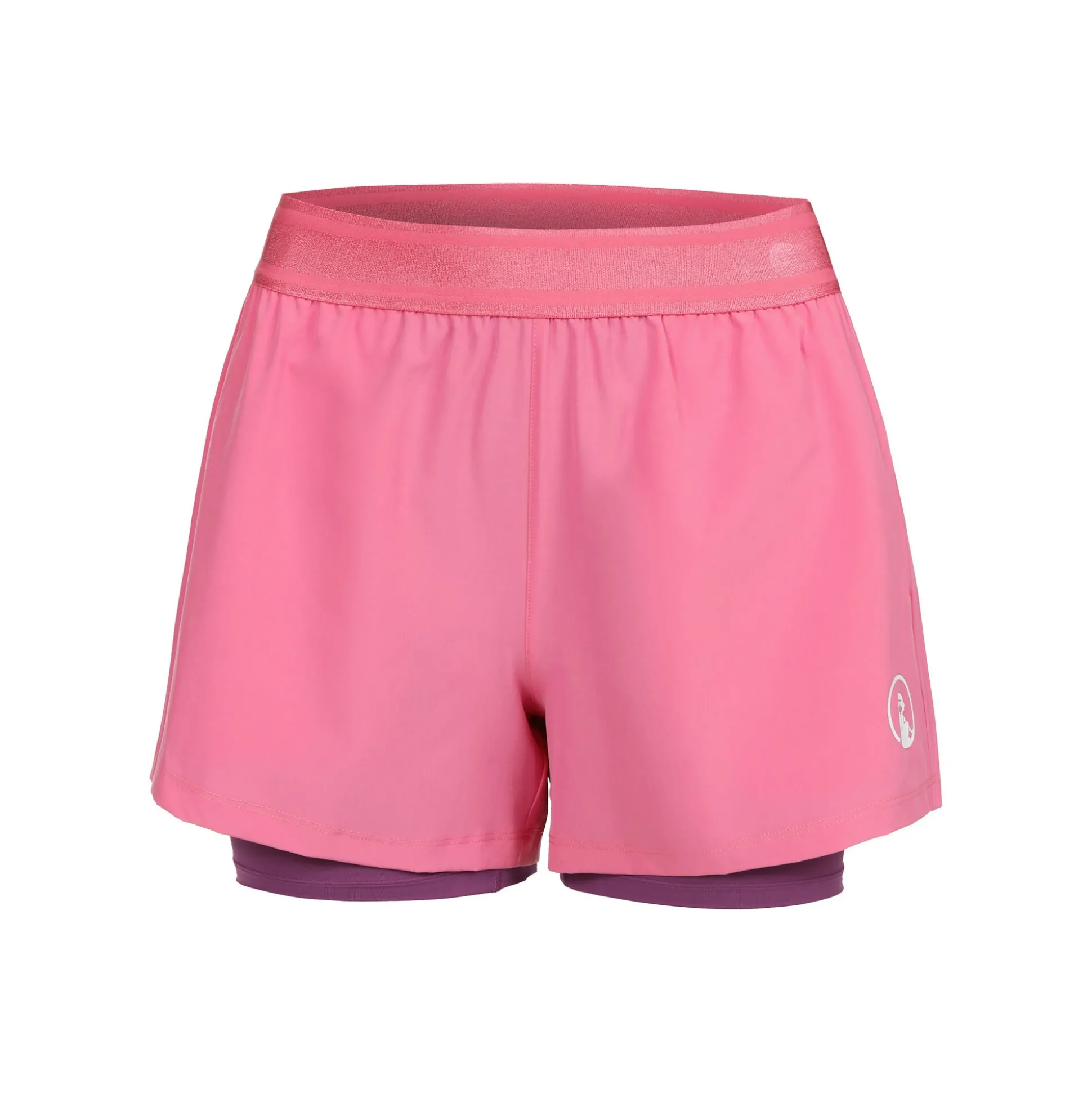 Sale Point 2in1 Shorts Women - Pink, Berry Shorts