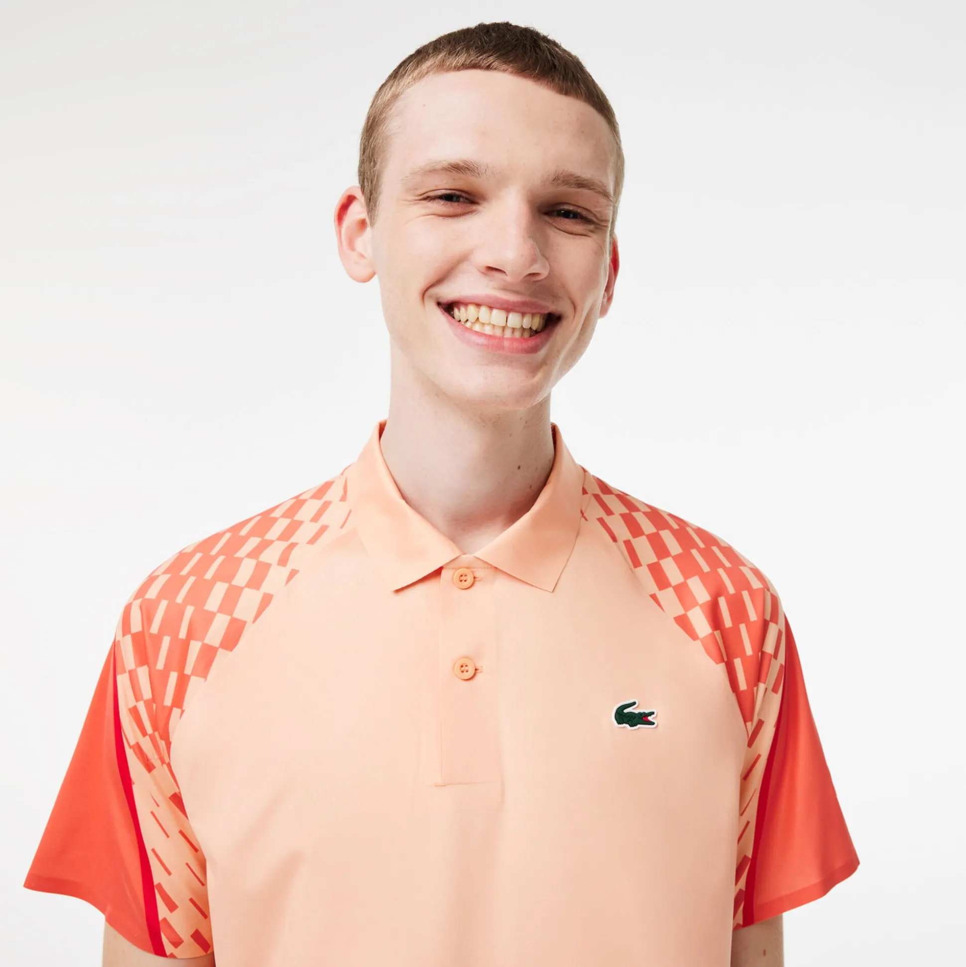 Store Polo Men - Red, Orange Shirts