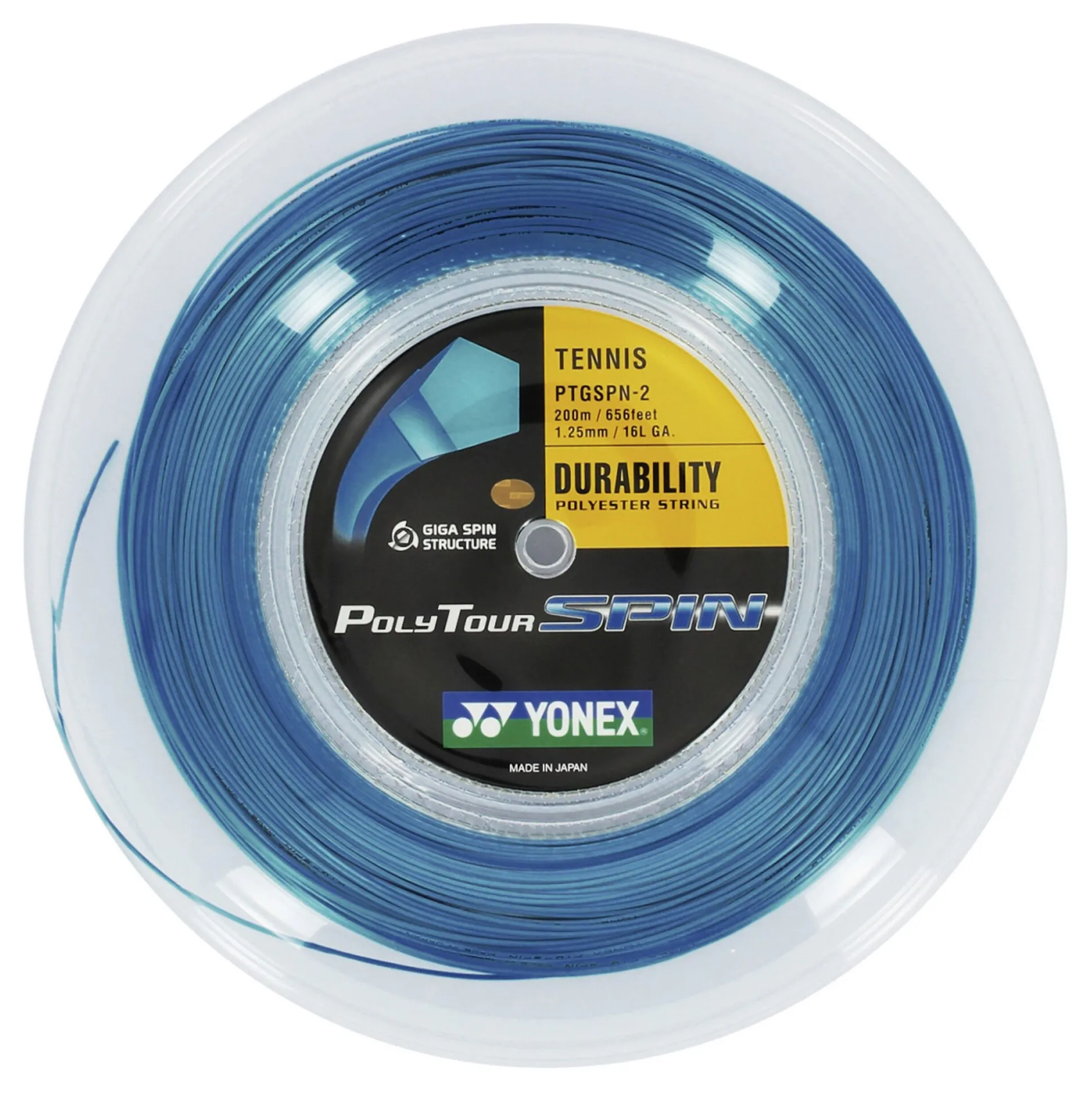 Flash Sale Poly Tour Spin String Reel 200m - Blue String Reels