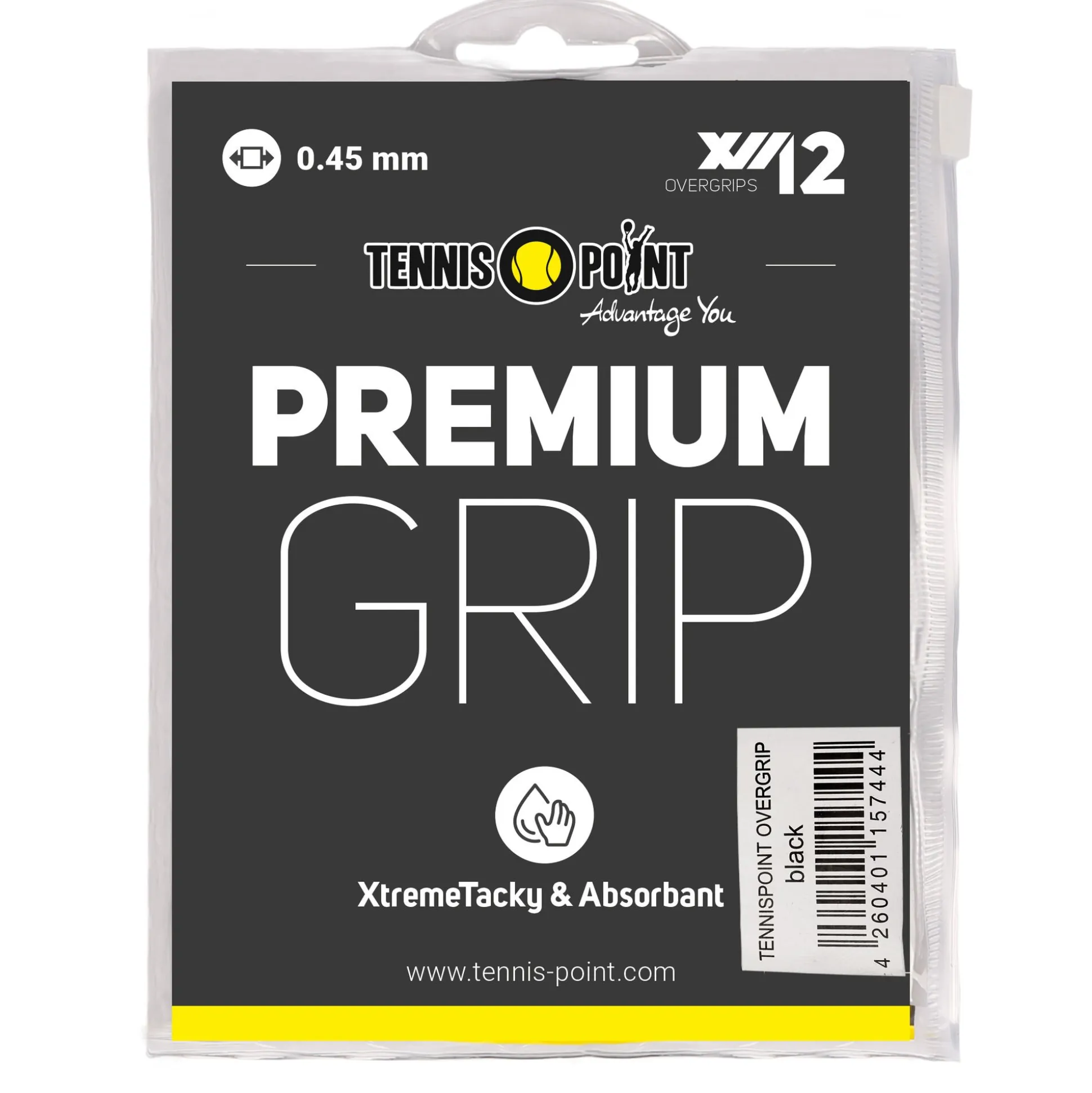 Cheap Premium Grip 12 Pack - Black Grips