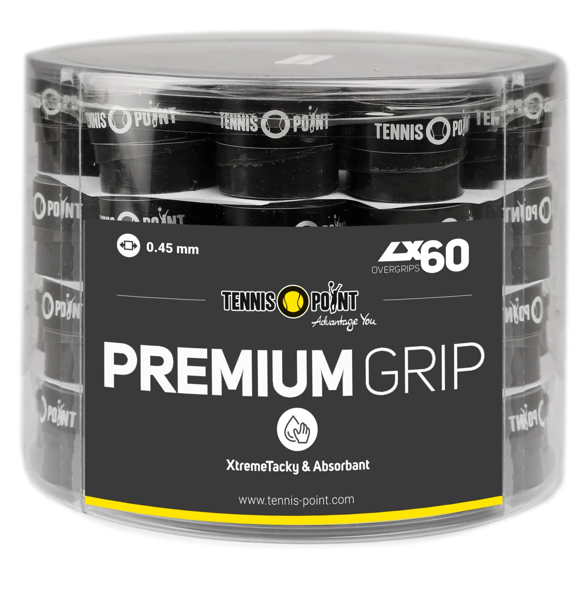Outlet Premium Grip 60 Pack - Black Grips