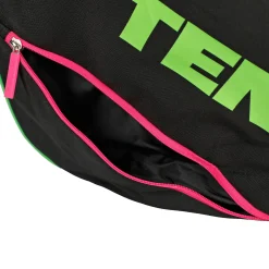 Discount Premium Neon 6R Racket Bag - Black, Neon Green Racket Bags