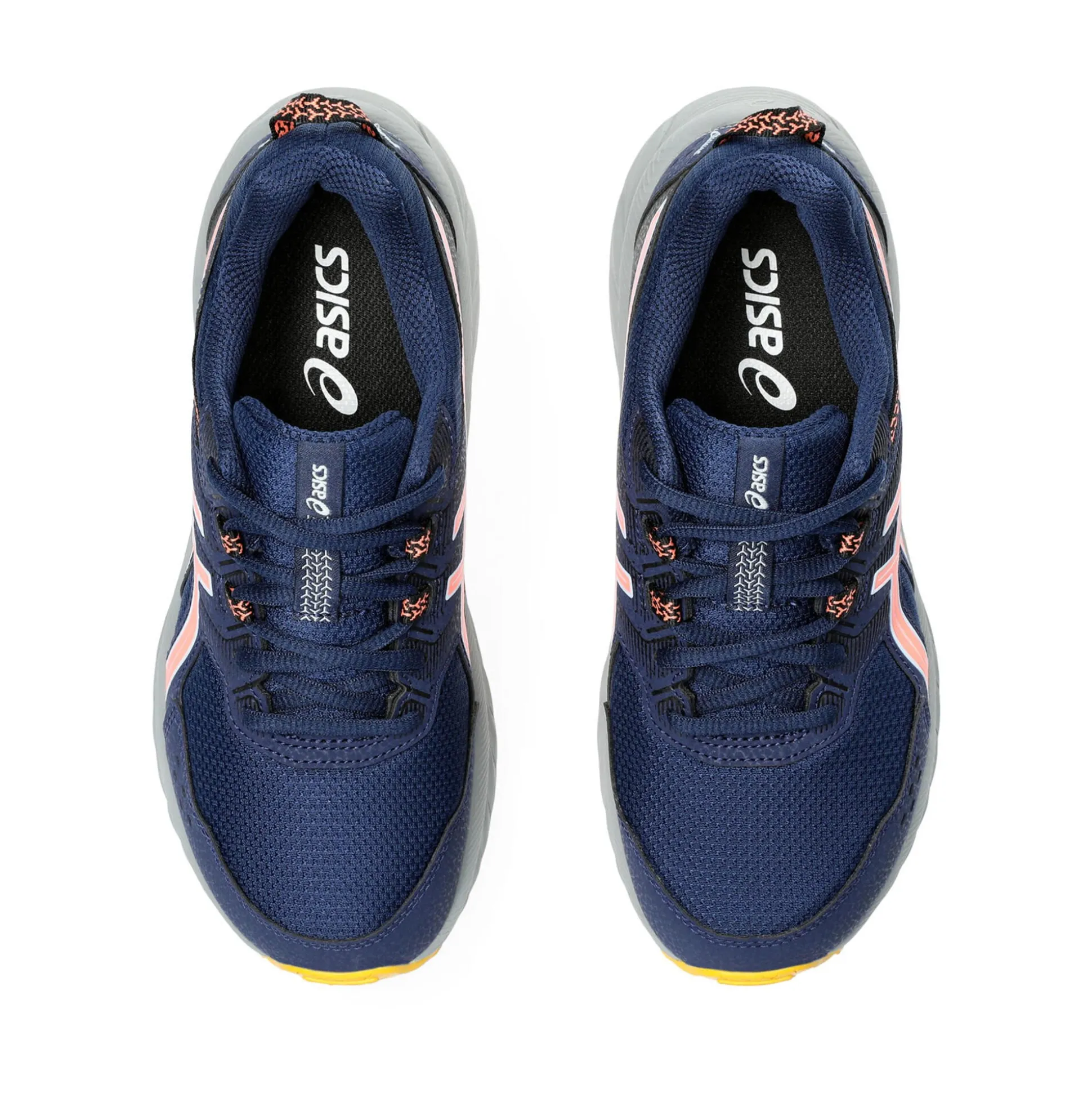 Outlet Pre-Venture 9 GS Trail Running Shoe Kids - Dark Blue, Coral Running Shoes