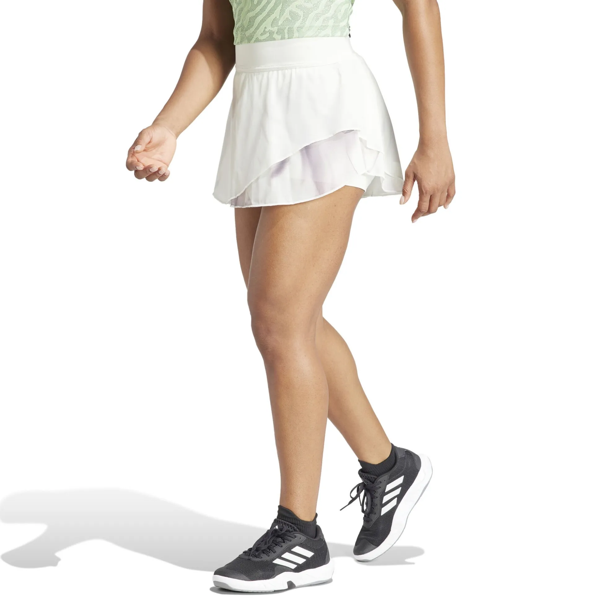 Cheap Print Pro Skirt Women - Light Green Skirts