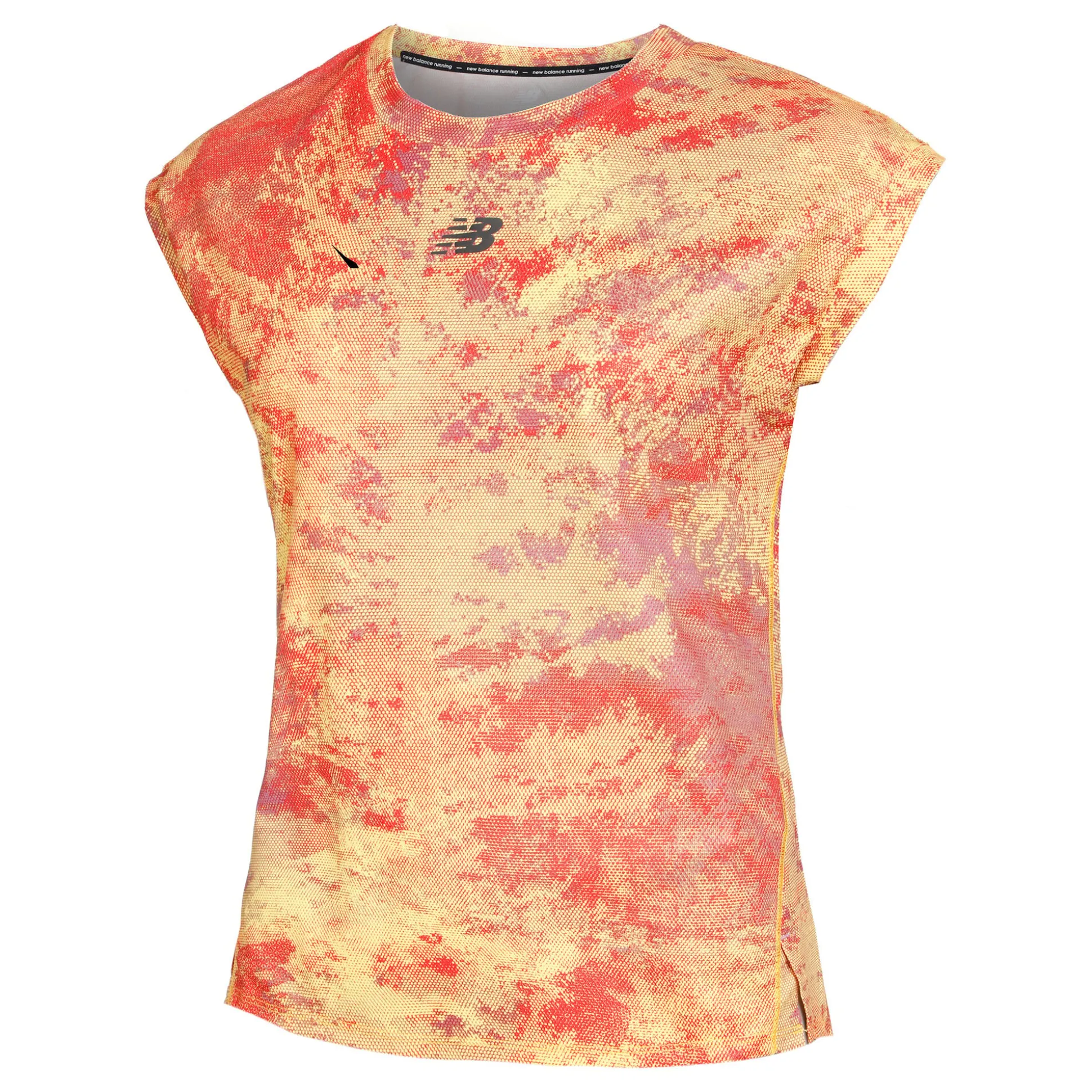 Cheap Printed AT Nvent Running Shirt Women - Orange, Red Running Clothing