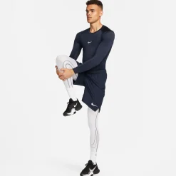 Cheap Pro Dri-Fit Long Sleeve Men - Dark Blue Shirts