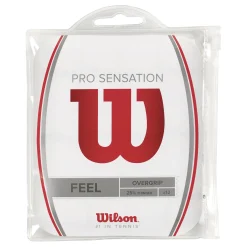 Best Sale Pro Overgrip Sensation 12 Pack - White Grips