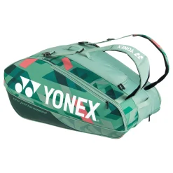 Shop Pro Racquet Bag Racket Bag 12 Pack - Green, Orange Racket Bags