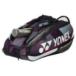 Clearance Pro Racquet Bag Racket Bag 9 Pack - Violet, Grey Racket Bags