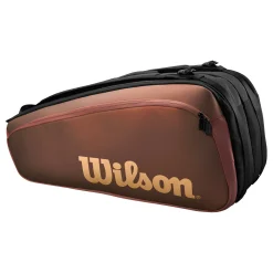 Clearance Pro Staff Super Tour V14 Racket Bag 9 Pack - Bronze Racket Bags