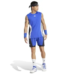 Online Pro Tank Top Men - Blue, Multicoloured Tops