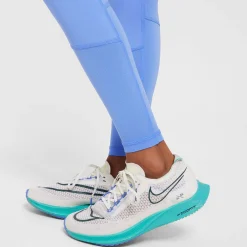 Shop Pro Tight Girls - Light Blue, White Pants