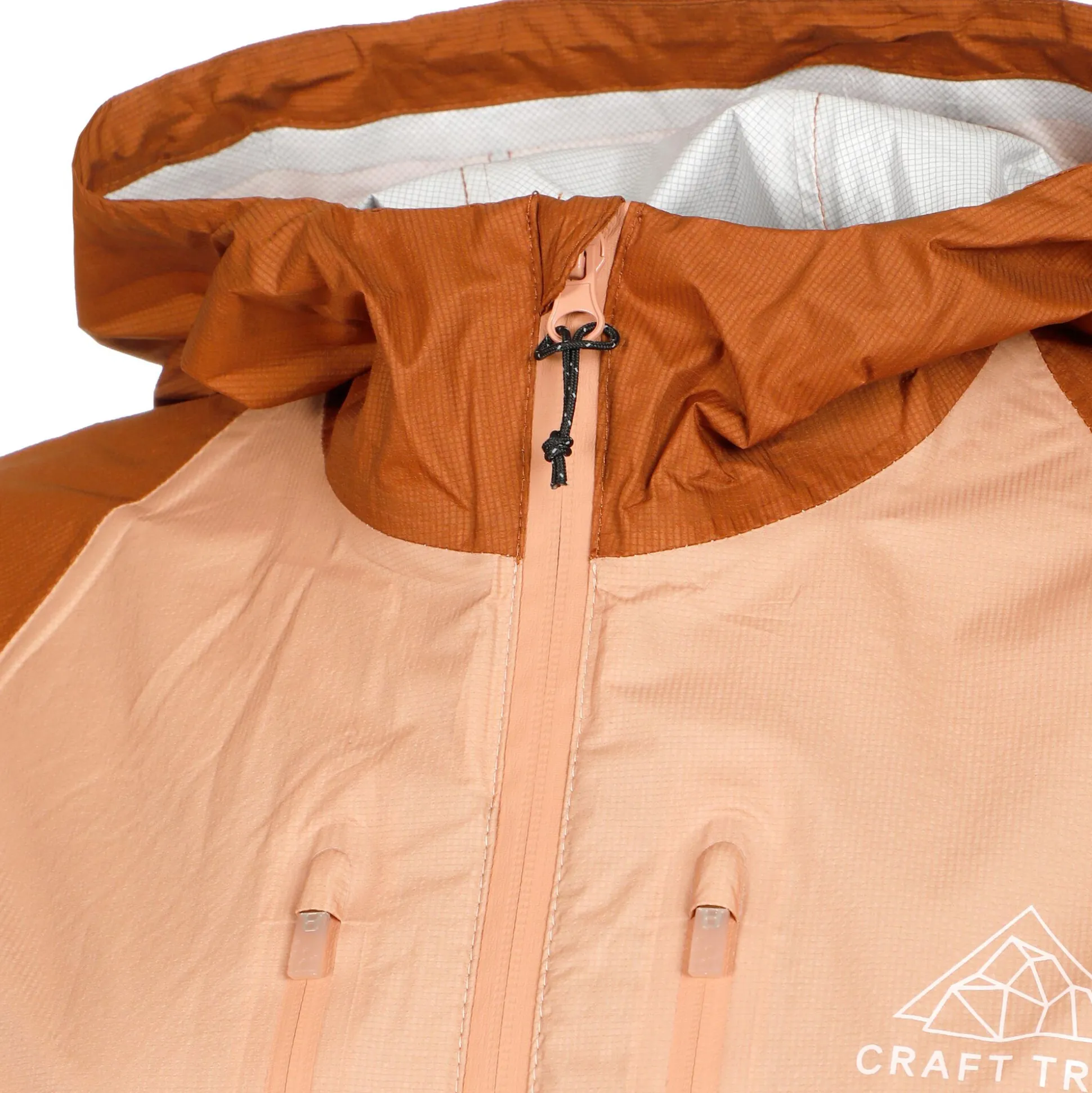 Hot Pro Trail 2L Lightweight Running Jacket Women - Beige, Caramel Running Clothing