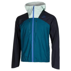 Clearance Pro Trail 2L Lightweight Running Jacket Men - Dark Blue, Mint Running Clothing
