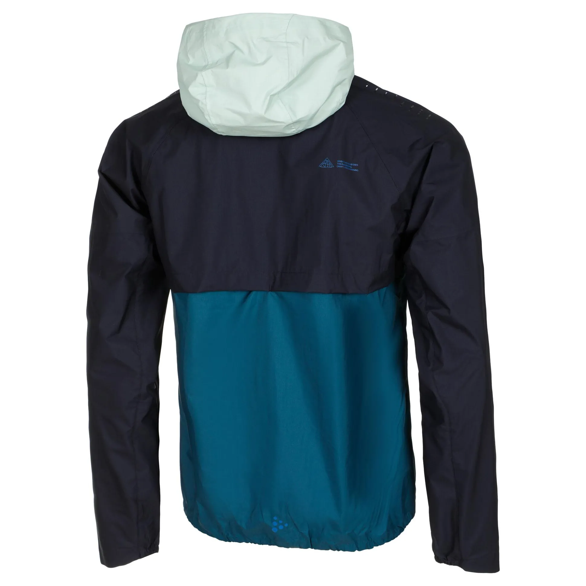 Clearance Pro Trail 2L Lightweight Running Jacket Men - Dark Blue, Mint Running Clothing