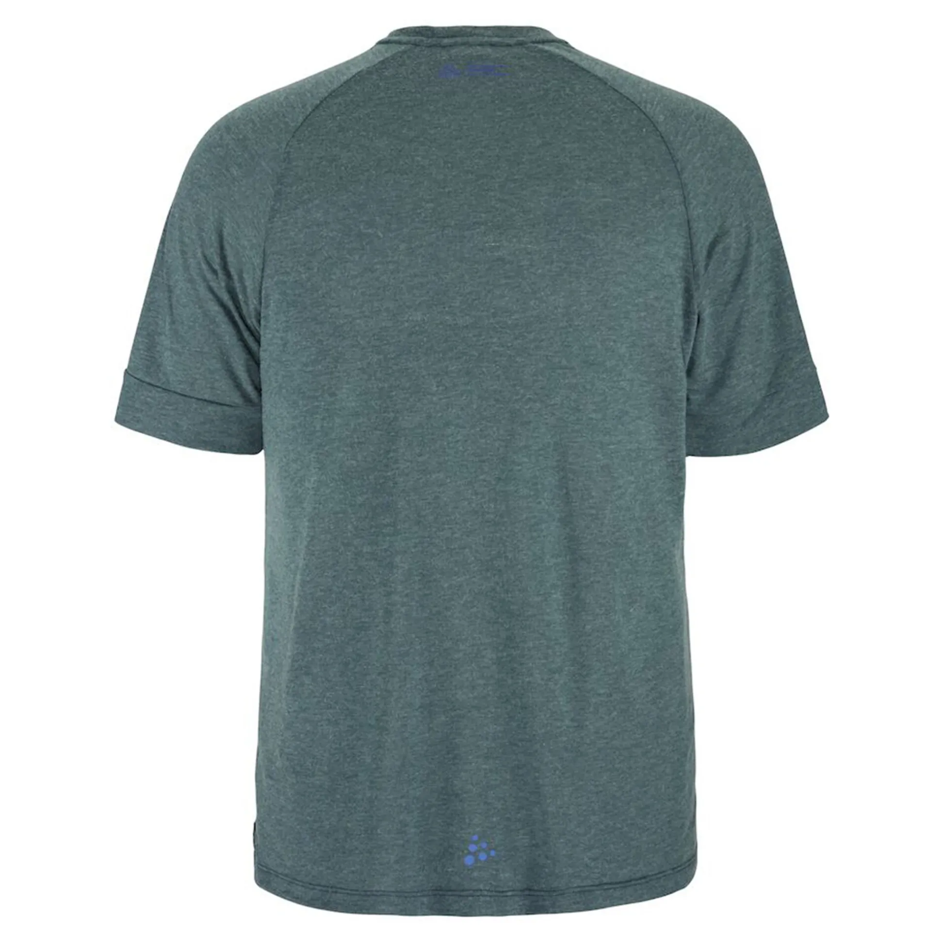 Fashion Pro Trail Wool Running Shirt Men - Blue Grey Running Clothing