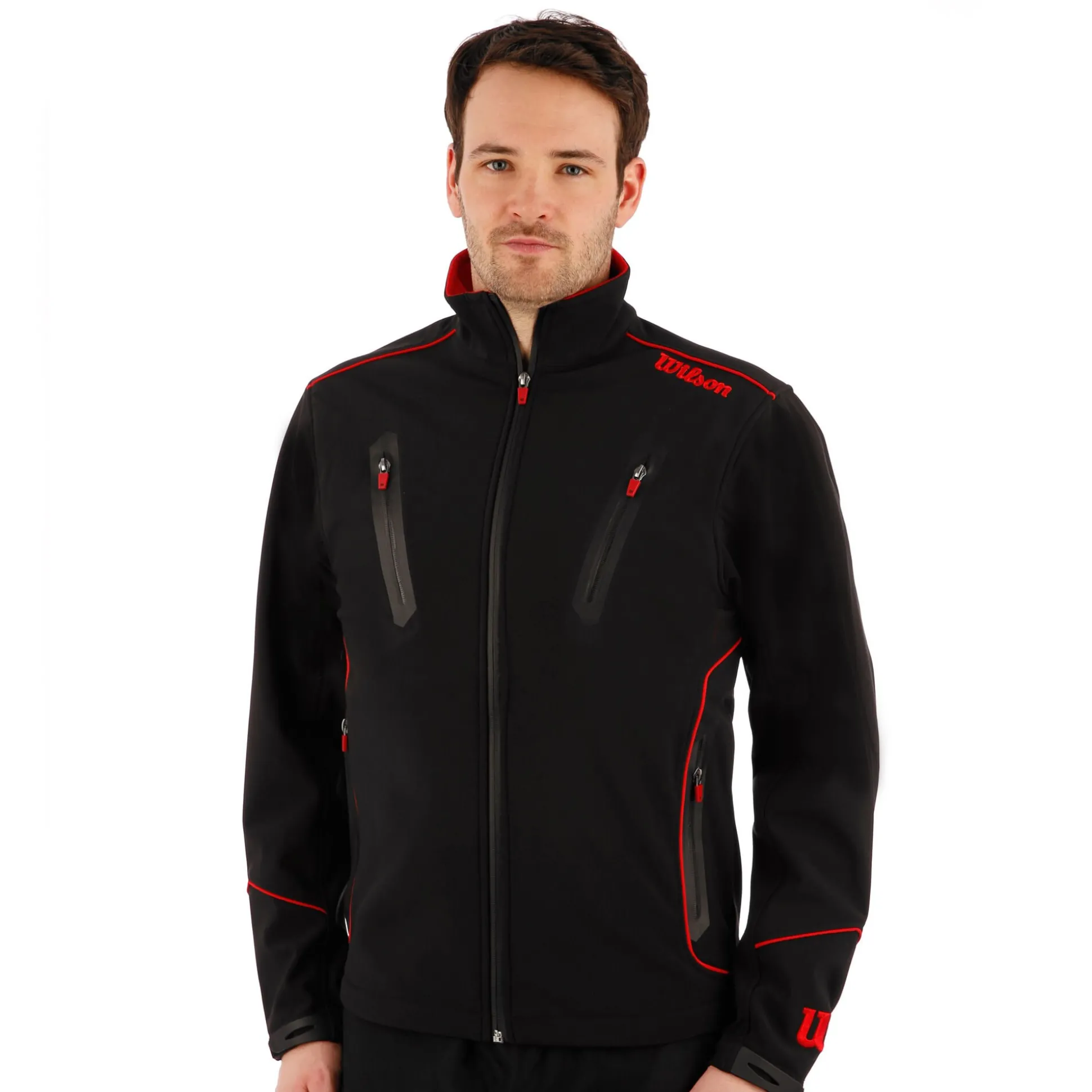 Store Promo Training Jacket Men - Black, Red Jackets