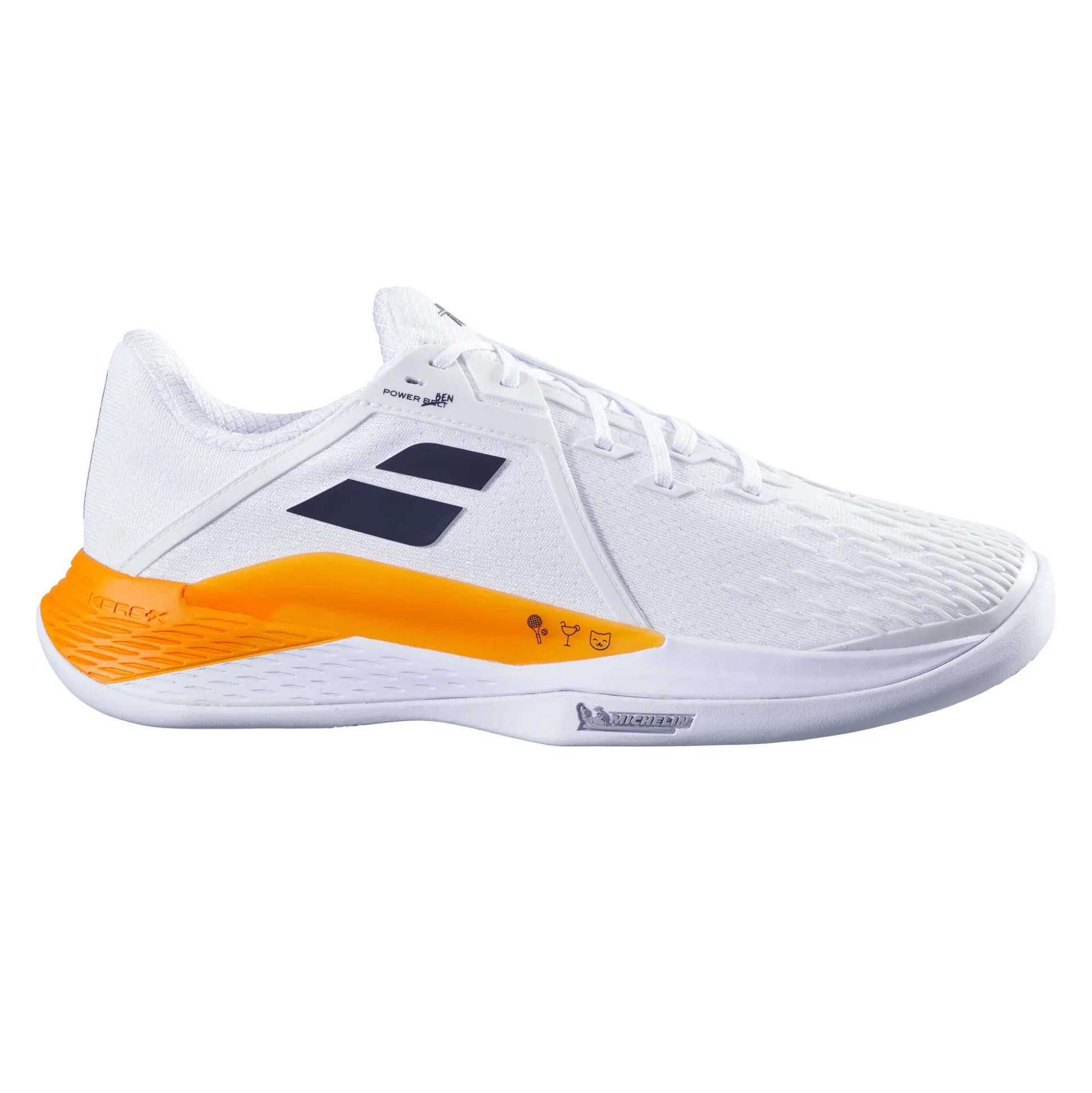 Discount Propulse Fury Benoit Paire Limited Edition Clay Court Shoe Men - White, Orange Clay Court Shoes
