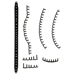 Cheap Pure Aero 98 Grommet Set - Black Racket Accessories