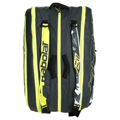 Flash Sale Pure Aero RH X 12 Racket Bag - Anthracite, Yellow Racket Bags