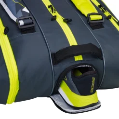 Flash Sale Pure Aero RH X 12 Racket Bag - Anthracite, Yellow Racket Bags