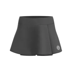 Clearance Pure Wild Wavy Skirt Women - Dark Grey Skirts