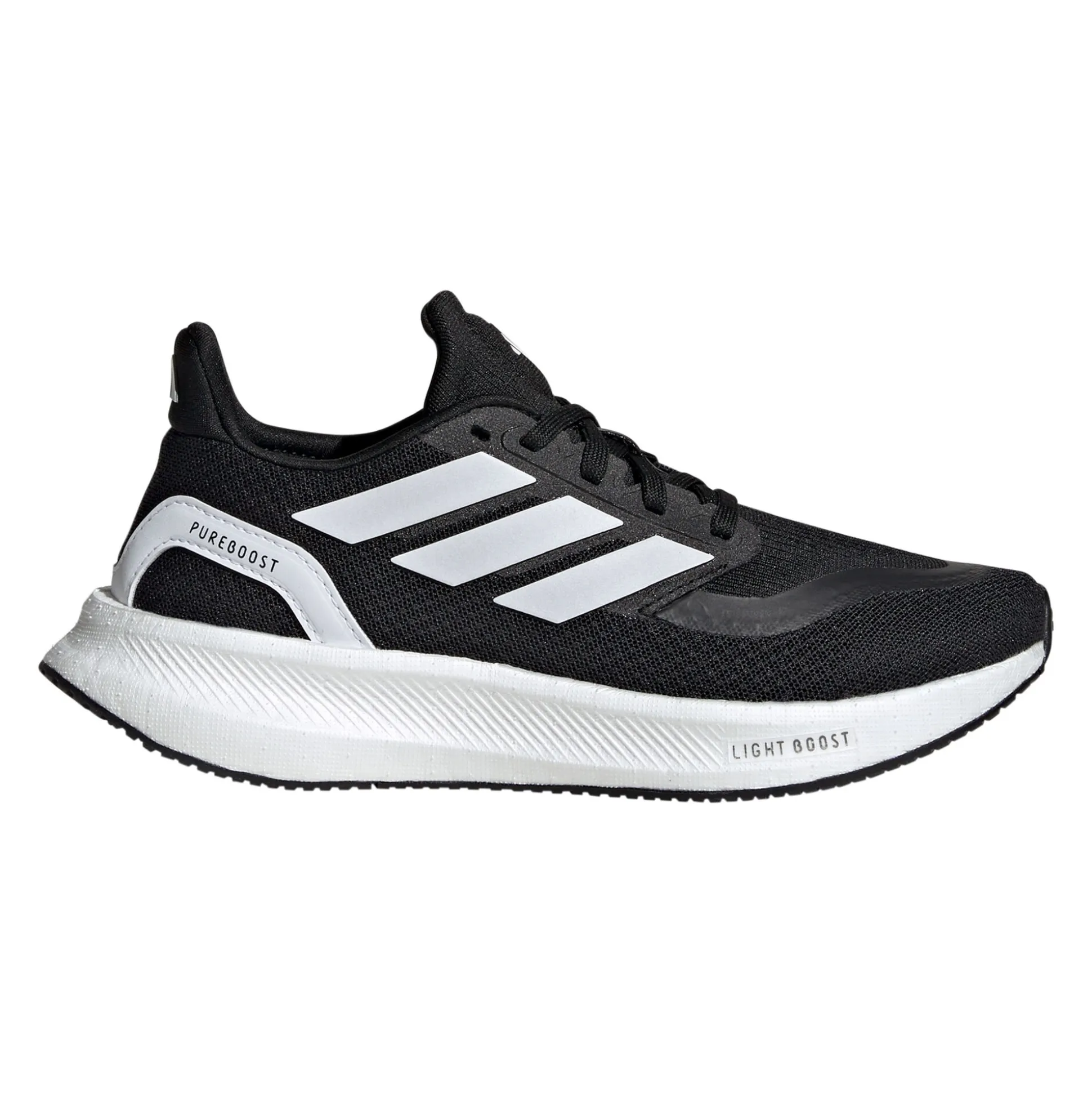 Outlet Pureboost 5 Neutral Running Shoe Kids - Black, White Running Shoes