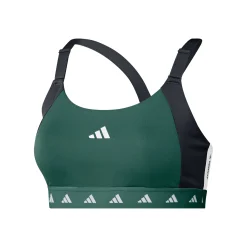 Sale PWI Medium-Sport Tech-Fit Color Block Sports Bras Women - Dark Green, Black Sports Bras|Underwear