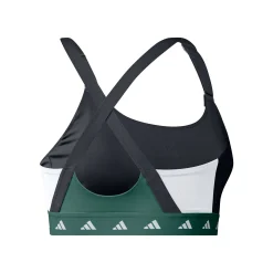 Sale PWI Medium-Sport Tech-Fit Color Block Sports Bras Women - Dark Green, Black Sports Bras|Underwear