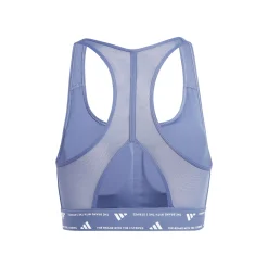 Online PWRCT Medium Support Sports Bras Women - Blue Grey Sports Bras