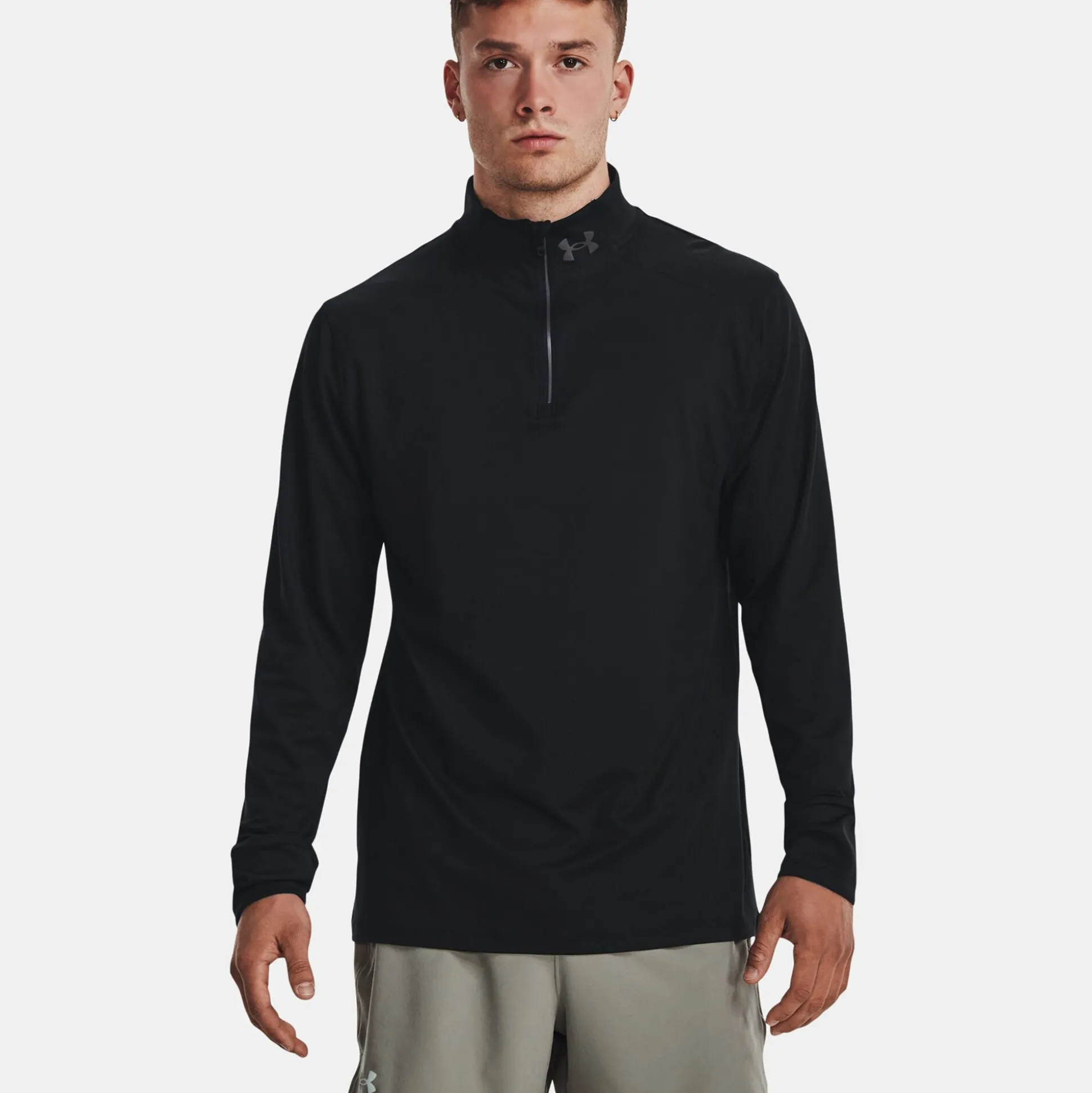 Hot Qualifier Run 1/4 Zip Running Shirt Men - Running Clothing