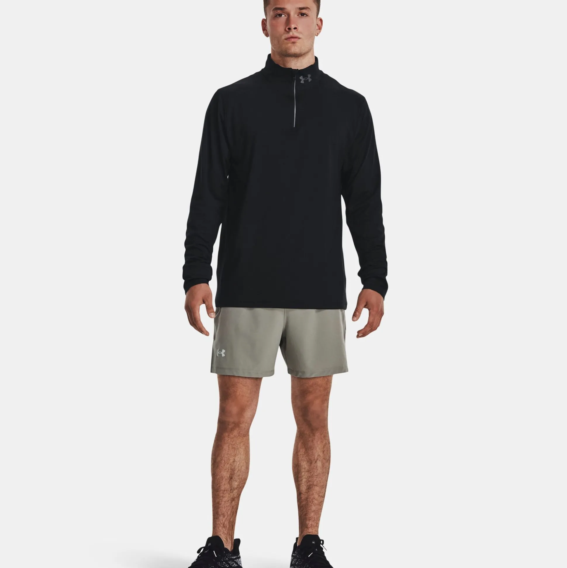 Hot Qualifier Run 1/4 Zip Running Shirt Men - Running Clothing