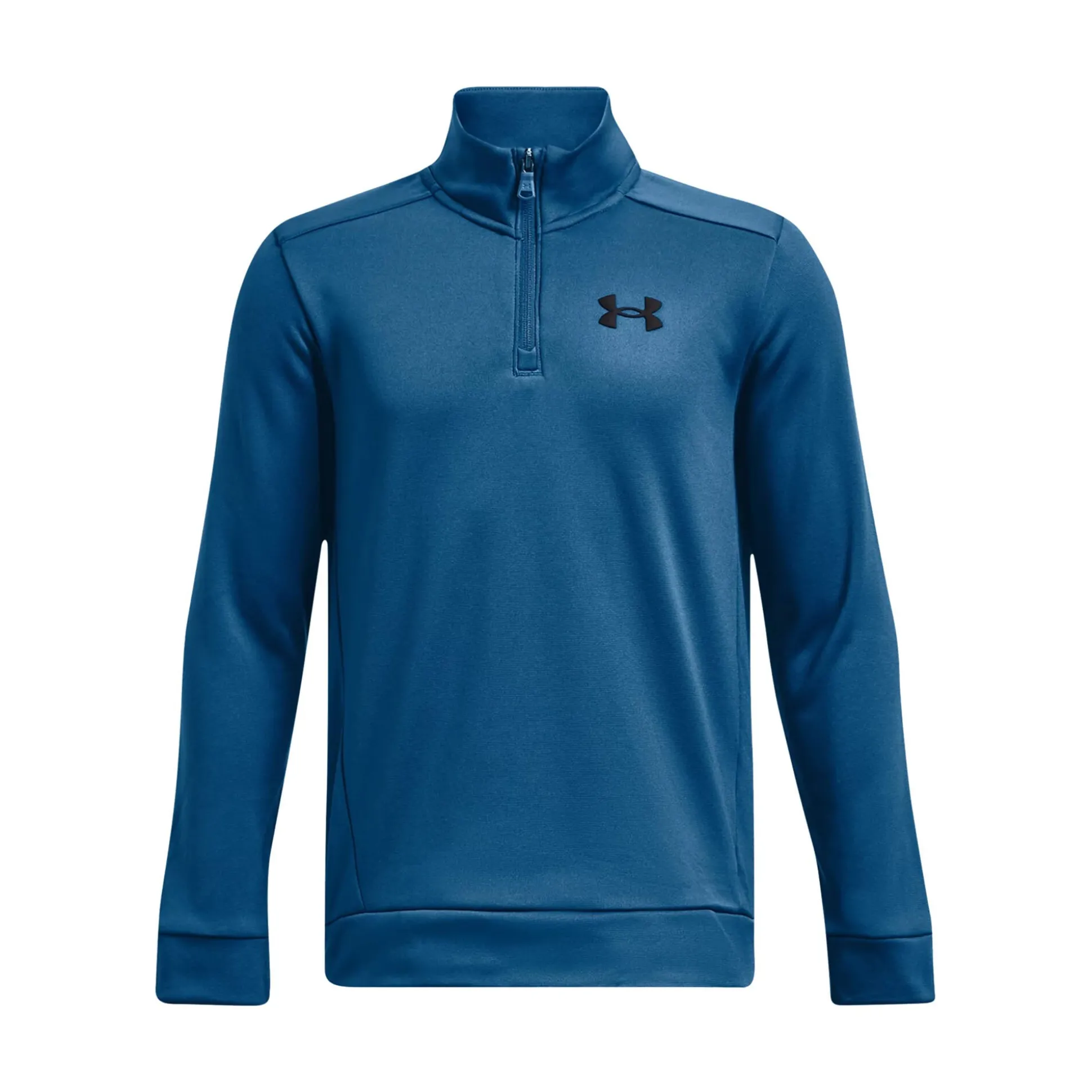 Shop Quarter Half-Zip Long Sleeve Boys - Dark Blue Shirts