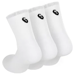 Sale Quarter Sports Socks 3 Pack - White, Black Socks
