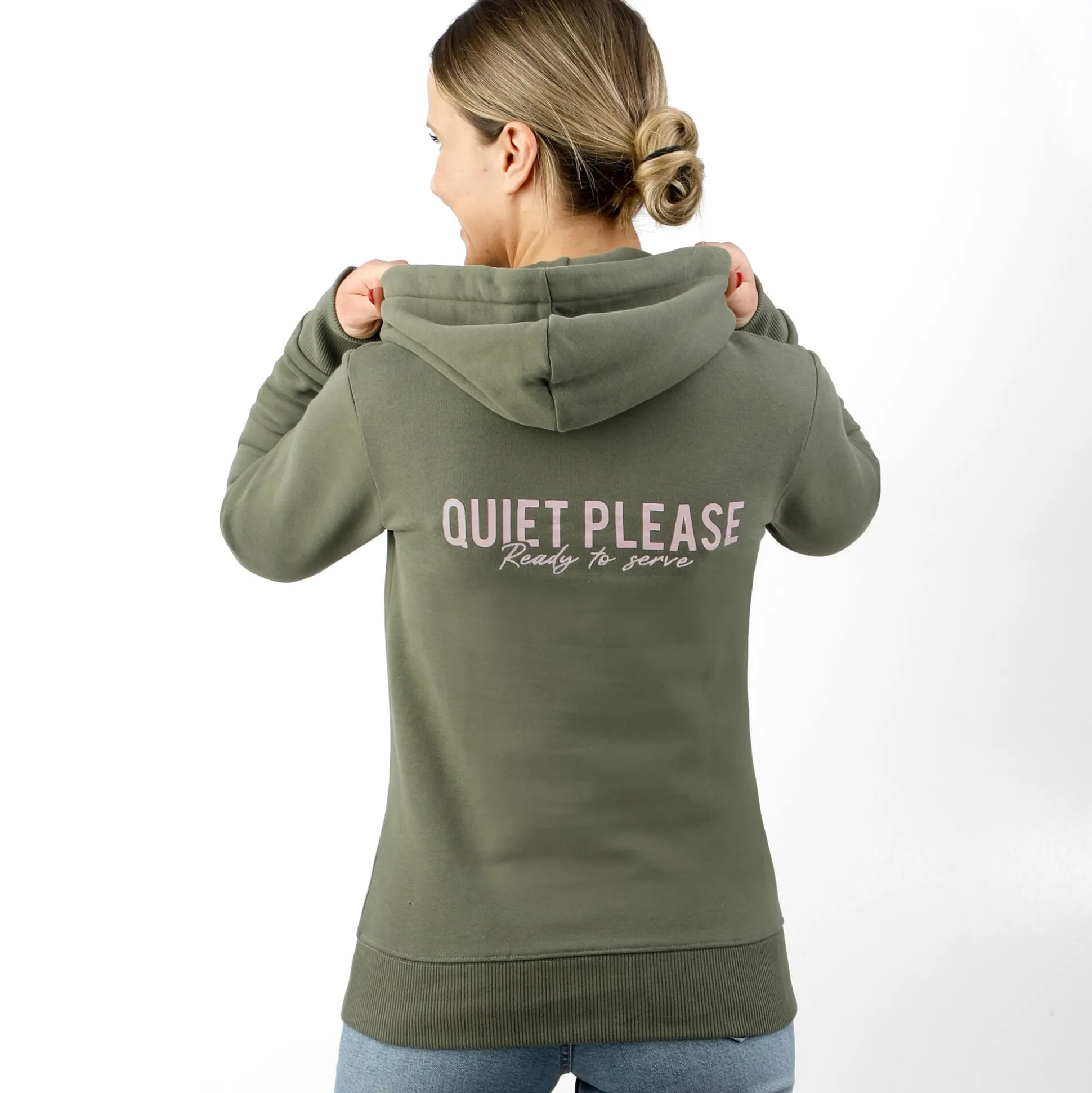 Sale Ready To Serve Hoody Women - Hoodies & Sweaters